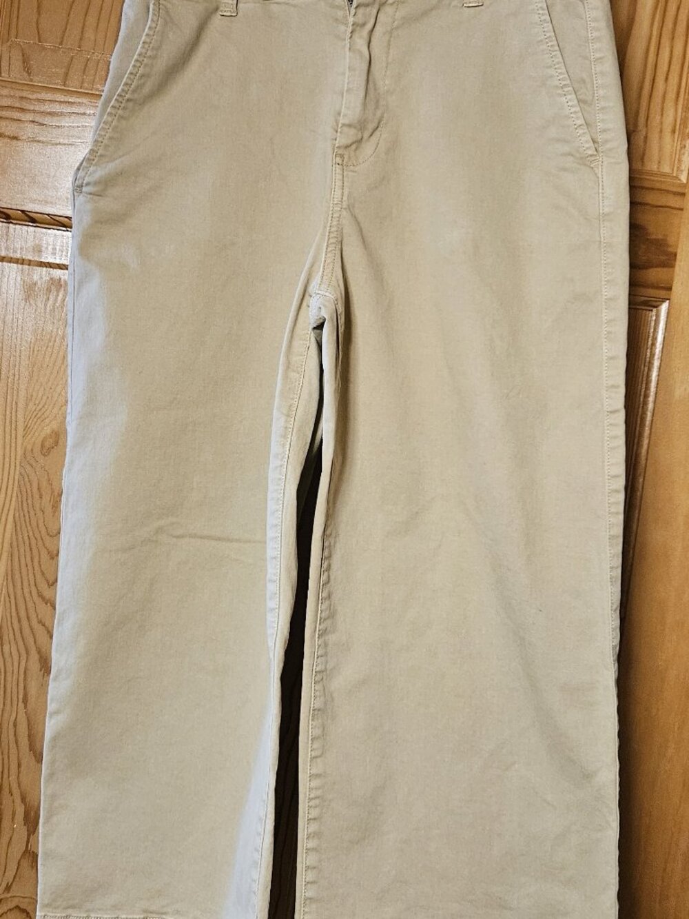 Daily Ritual Khaki Wide Leg Ankle Women's Size 2